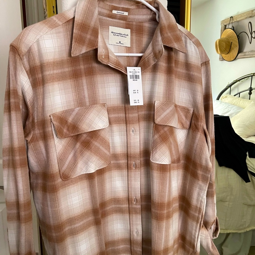 Abercrombie & Fitch Womens Flannel